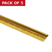 35mm Width Gold Carpet Edging - Pack of 5