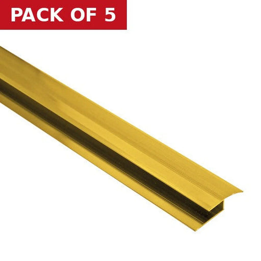 900mm Matt Gold Round Edge Floor Profile - Pack of 5