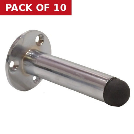 75mm (3") CP Projection Door Stop - Pack of 10