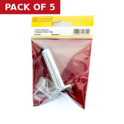 75mm (3") CP Projection Door Stop - Pack of 5