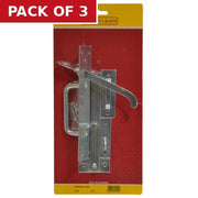 Light Suffolk Latch, Zinc Plated, 200mm - Pack of 3