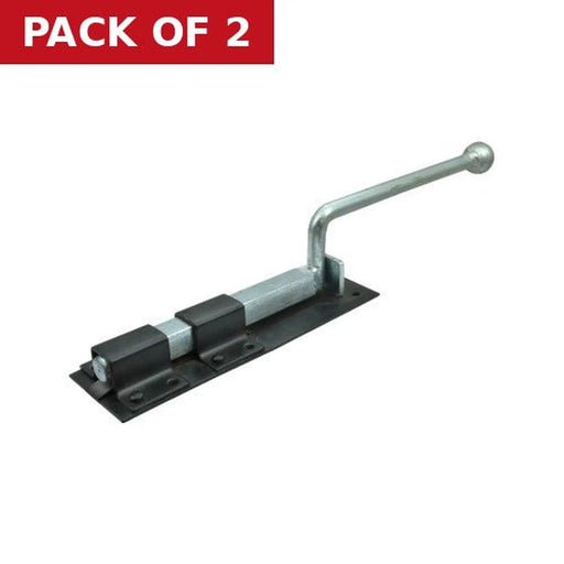 Monkey Tail Bolt, Epoxy Black, 300mm - Pack of 2