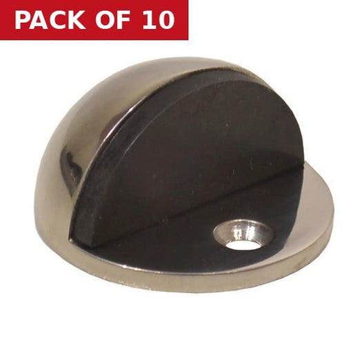 40mm x 35mm PSS Floor Mounted Door Stop - Pack of 10