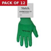 Mulch 'Bamboozle' Gardening Gloves Size Medium - 1 Pair - Pack of 12