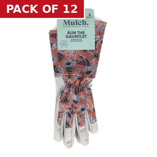 Mulch Run The Gauntlet Gardening Gloves - Pack of 12