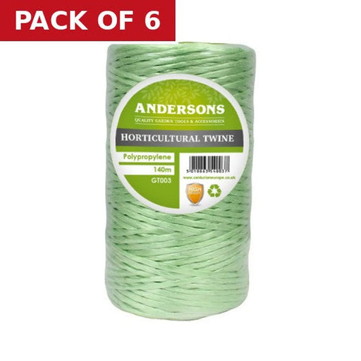 Polypropylene Horticultural Twine, 100g - Pack of 6