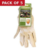Budget Cotton Gloves, Medium - Pack of 5