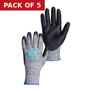 OX PU FLEX CUT C GLOVE- SIZE 10 - 1 PAIR - Pack of 5