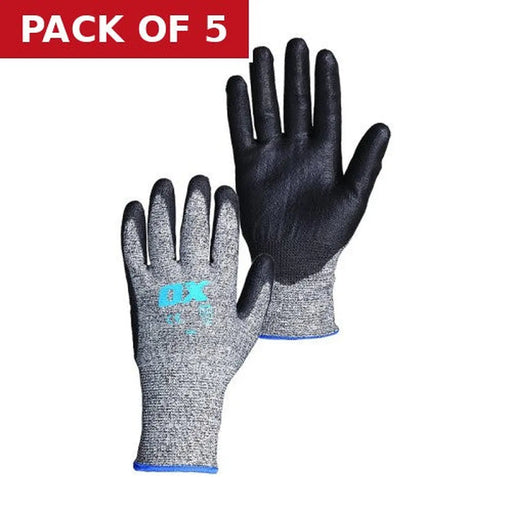 OX PU FLEX CUT C GLOVE- SIZE 10 - 1 PAIR - Pack of 5