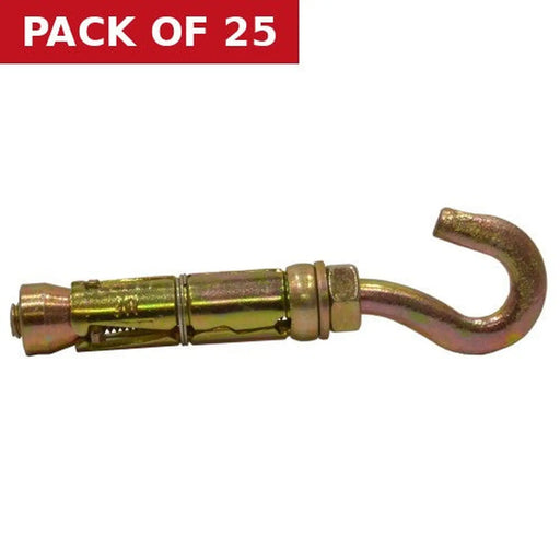 M6 Expanding Hook Bolt - Pack of 25
