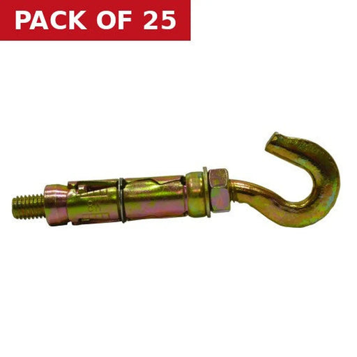M8 Expanding Hook Bolt - Pack of 25