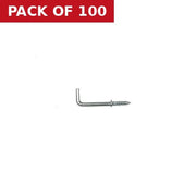 25mm ZP Shouldered Dresser Hooks - Pack of 100