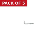 25mm ZP Shouldered Dresser Hooks (Pack of 5)