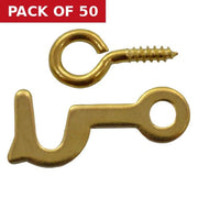 31mm EB  Side Hook & Eyes - Pack of 50