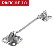 Wire Cabin Hooks, Zinc Plated, 150mm - Pack of 10