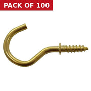 25mm EB Shouldered Cup Hooks - Pack of 100