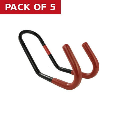 Heavy Duty Wall Hanging Bike Hook - Pack of 5