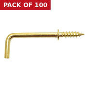 32mm EB Shouldered Dresser Hooks - Pack of 100