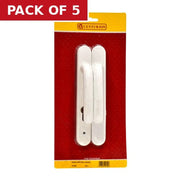 MultiPoint Locking Door Handle, White - Pack of 5
