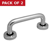 300mm x 19mm PAA Solid Aluminium Pull Handle Face Fixed Concealed - Pack of 2