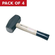 Wood Shaft Club Hammer, 4lb - Pack of 4