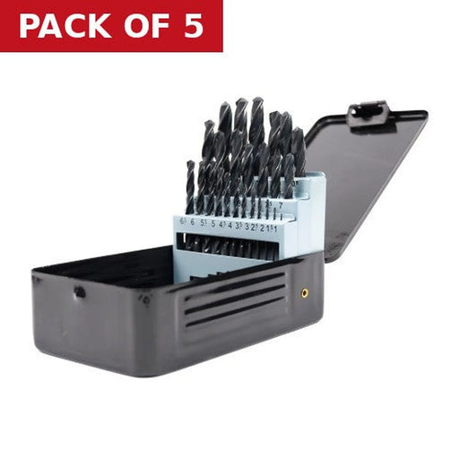 Hilka 25 piece HSS Drill Set - Pack of 5