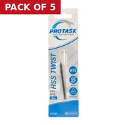 ProTask High Speed Twist Drill Bit (3mm) - Pack of 5