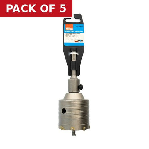 Hilka 65mm SDS Masonry Core Drill - Pack of 5