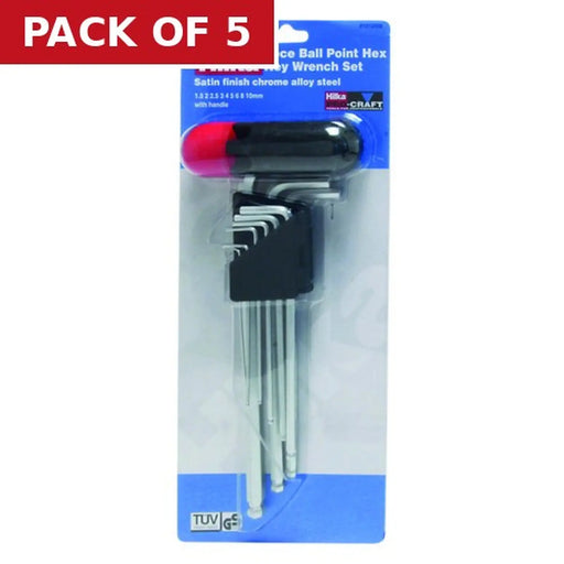 Hilka Security Torx Set,  9pc - Pack of 5