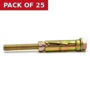 M8 x 40mm Expanding Loose Bolt - Pack of 25