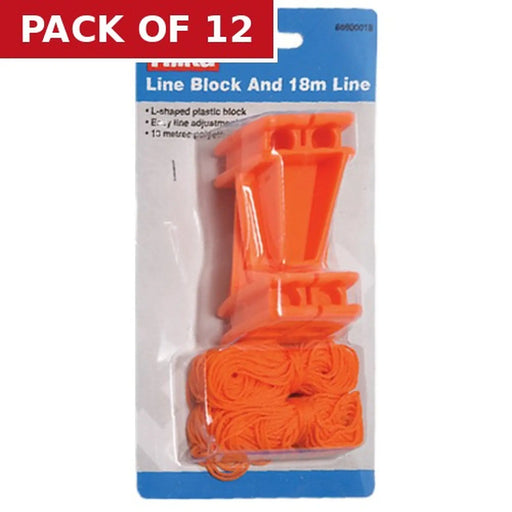 Hilka Line Block and 18m Line - Pack of 12