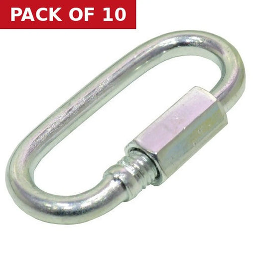 Quick Repair Link, Zinc Plated, 3.5mm x 28mm x 10mm - Pack of 10