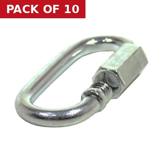 Quick Repair Link, Zinc Plated, 5mm x 39mm x 12mm - Pack of 10