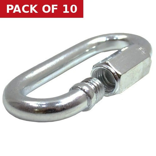 Quick Repair Link, Zinc Plated, 8mm x 59mm x 19mm - Pack of 10
