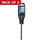 ProTask SDS-Plus Rotary Hammer Drill Bits 10mm x 160mm - Pack of 5