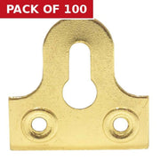 32mm EB Slotted Glass Plate - Pack of 100