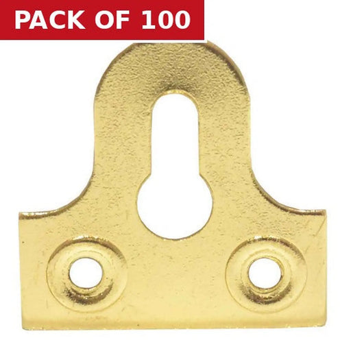 32mm EB Slotted Glass Plate - Pack of 100