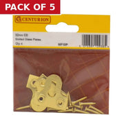 32mm EB Slotted Glass Plate (Pack of 4) - Pack of 5