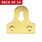 50mm EB Slotted Glass Plate - Pack of 50
