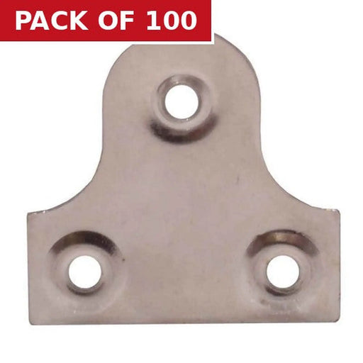 38mm NP Plain Glass Plate - Pack of 100