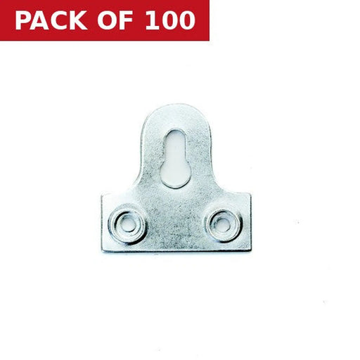 38mm NP Slotted Glass Plate - Pack of 100