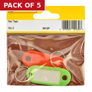 Key Tags (Pack of 2) - Pack of 5