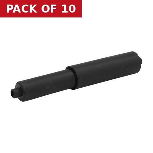 Toilet Roll Holder - Black Plastic Spare Cones - Pack of 10