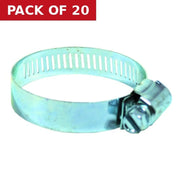 25mm - 51mm (1X) Hose Clip - Pack of 20