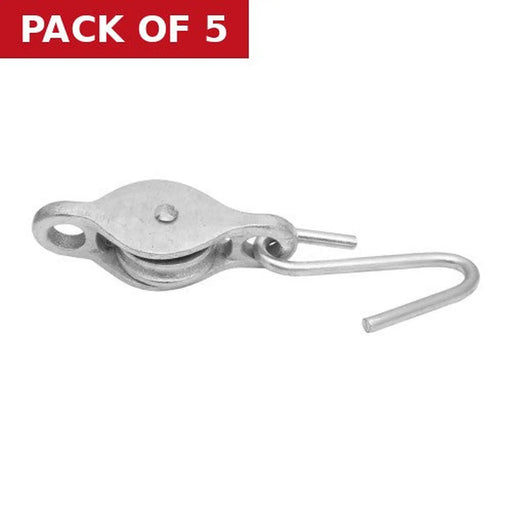 32mm ZP Washing Line Pulley - Pack of 5