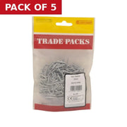 Staples - Galvanised - 20mm - (250g Pack) - Pack of 5