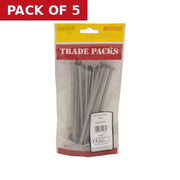 Bright Round Wire Nails - Steel - 150mm - (500g Pack) - Pack of 5