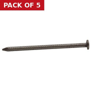 75mm Bright Annular Ring Nails - Pack of 5