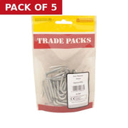 Staples - Galvanised - 40mm - (250g Pack) - Pack of 5