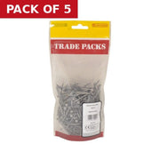 Round Wire Nails - Steel - 40mm - (500g Pack) - Pack of 5